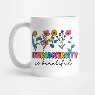 Neurodiversity is beautiful Autism Awareness Mug